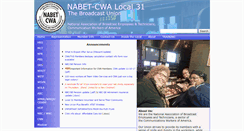 Desktop Screenshot of nabet31.org